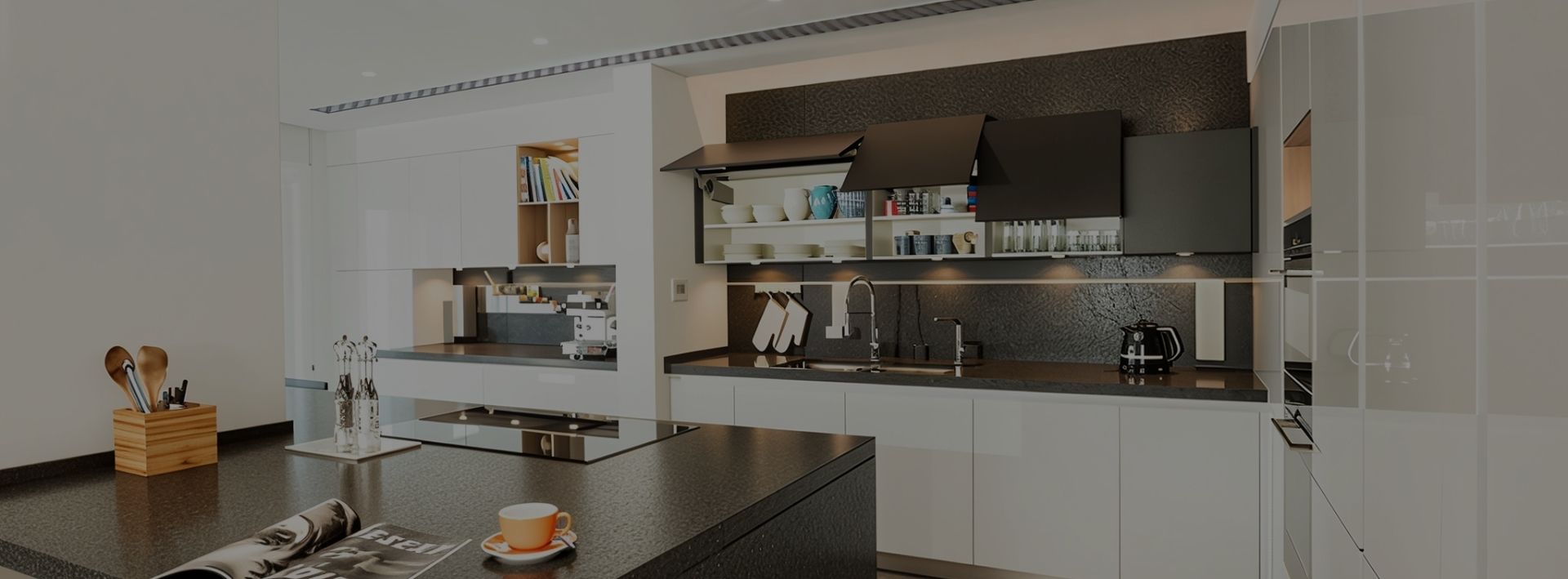 A Seamless Transformation from Living to Kitchen